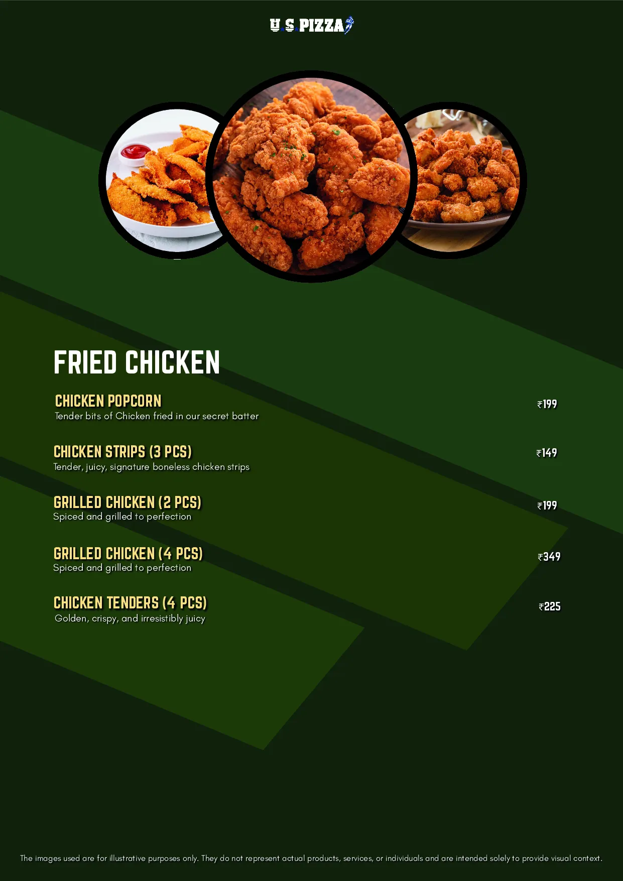 U.S.Pizza Monga City — Dine-in menu — page 8 of 16