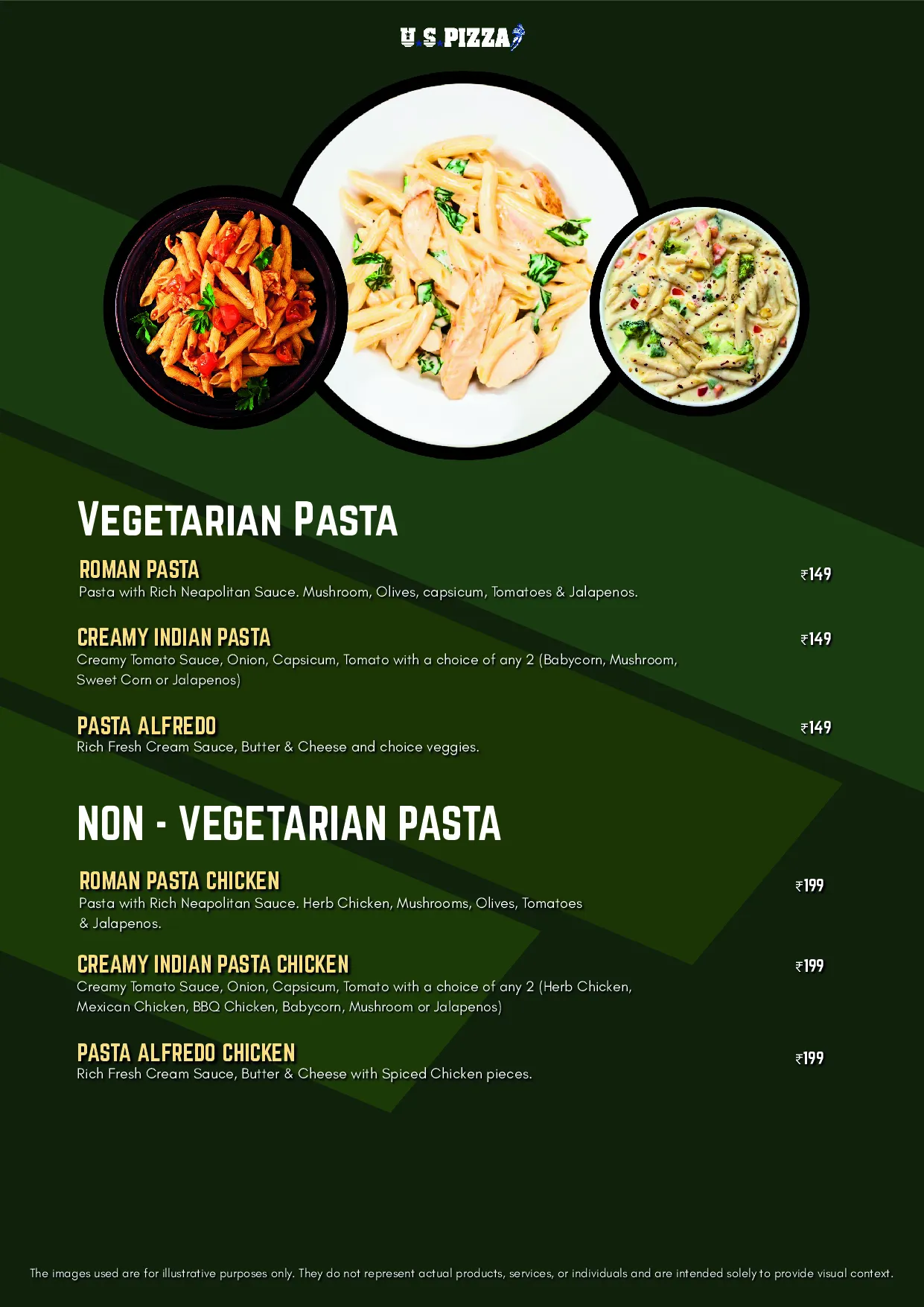 U.S.Pizza Kokapet — Dine-in menu — page 10 of 17
