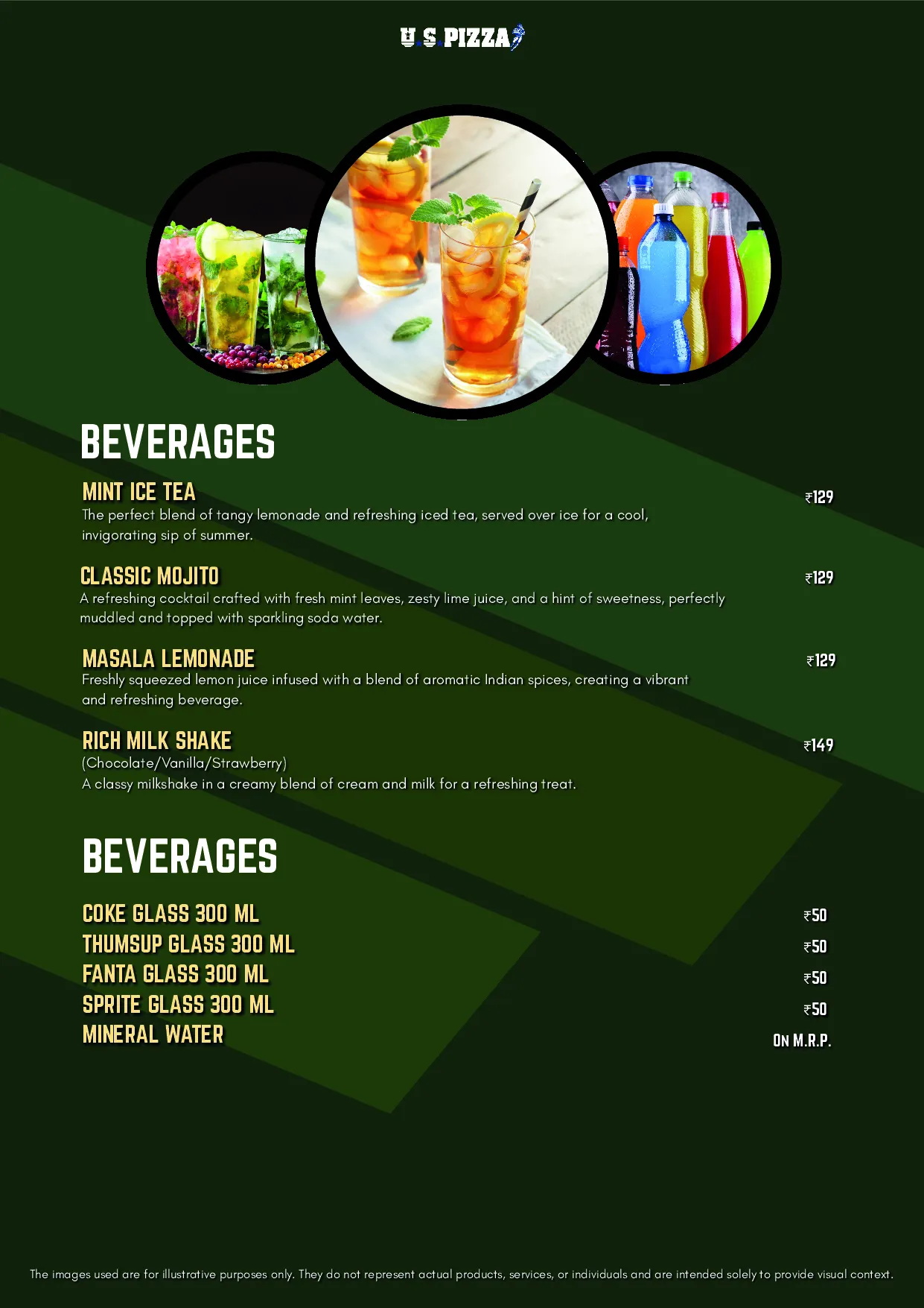 U.S.Pizza Kokapet — Dine-in menu — page 13 of 17