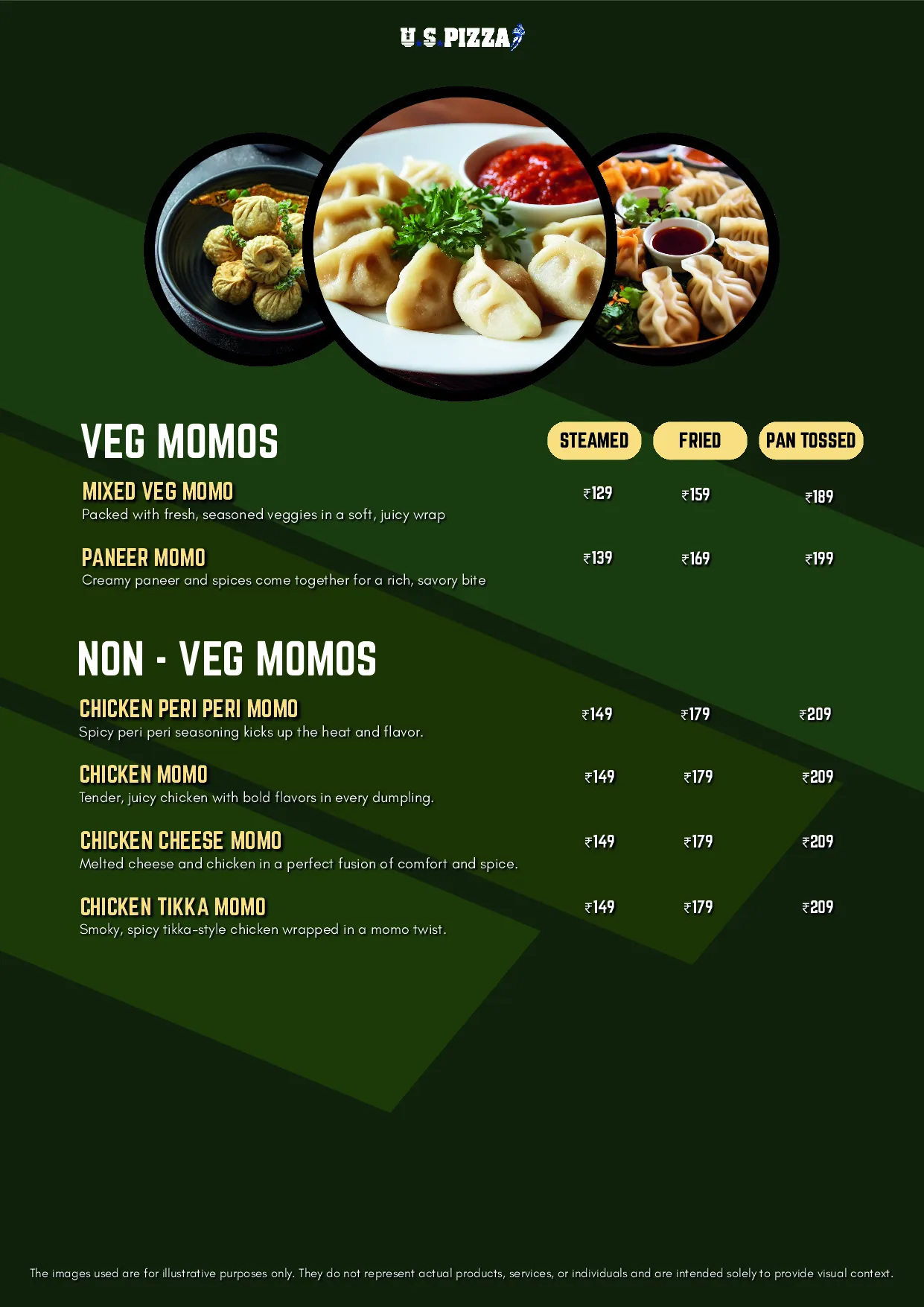 U.S.Pizza Kokapet — Dine-in menu — page 14 of 17